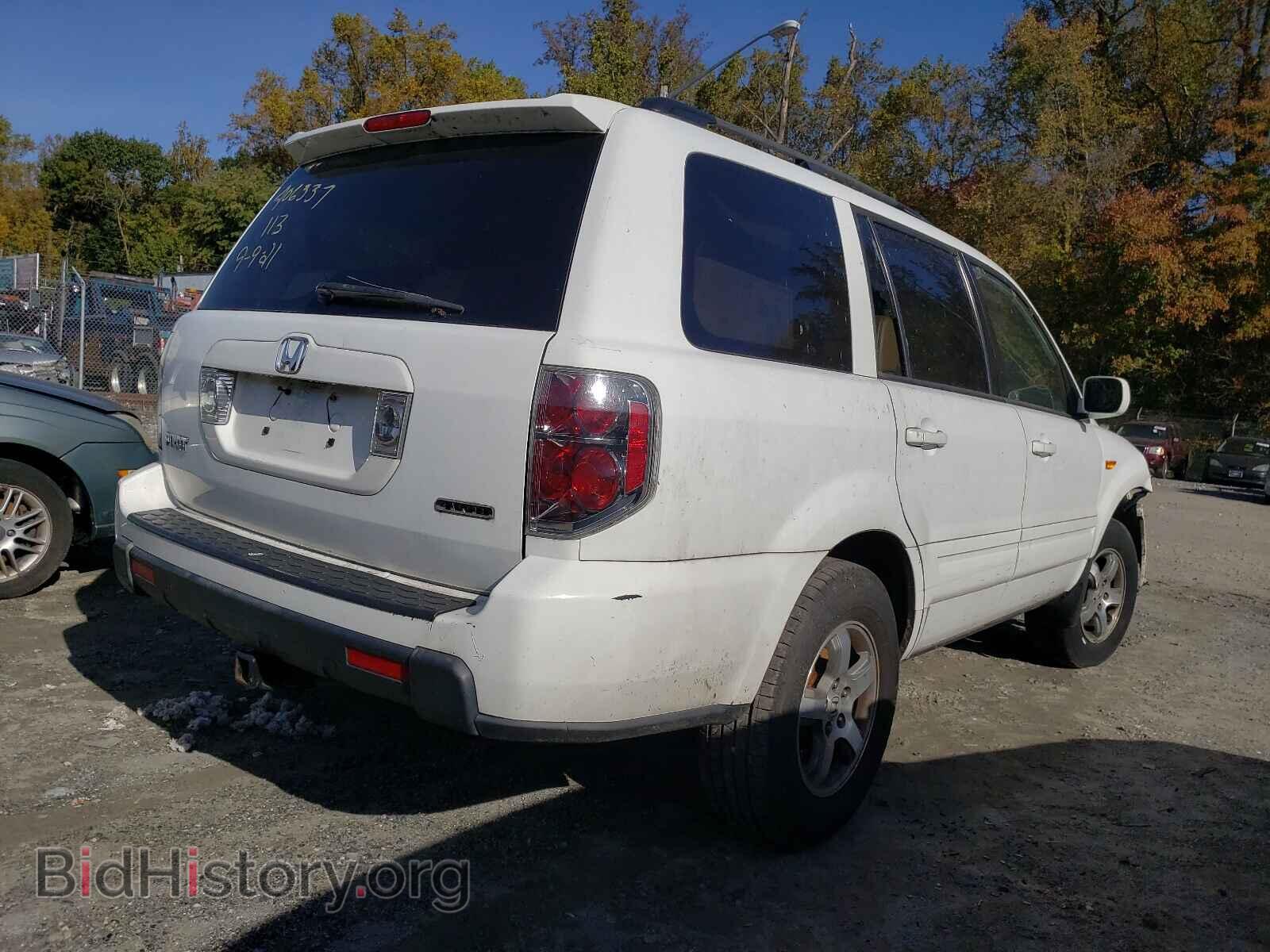 2007 HONDA PILOT - VIN: 5FNYF18537B009634 - Фото 4