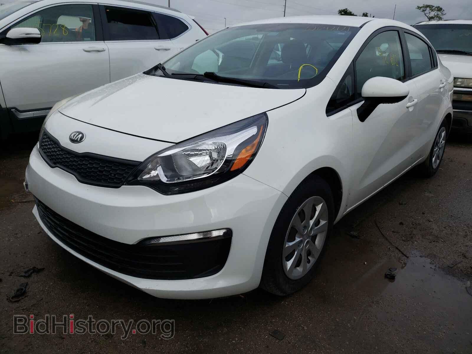 2016 KIA RIO - VIN: KNADM4A36G6545159 - Фото 2