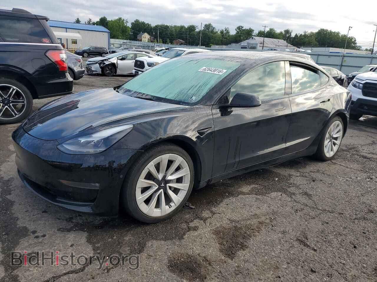 Фотография 5YJ3E1EB3NF189802 - TESLA MODEL 3 2022