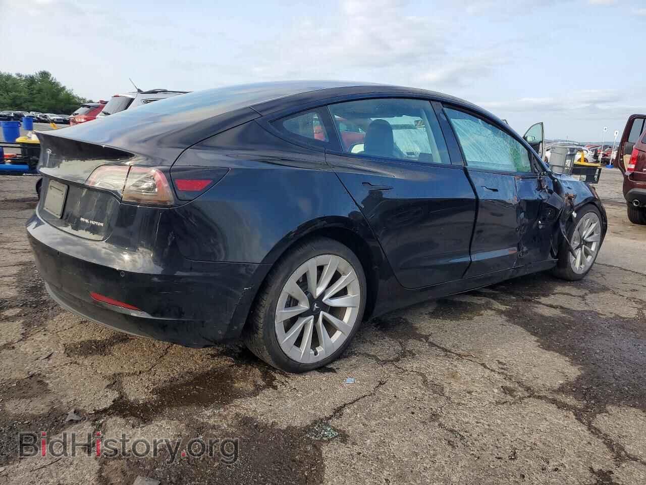 2022 TESLA MODEL 3 - VIN: 5YJ3E1EB3NF189802 - Фото 3