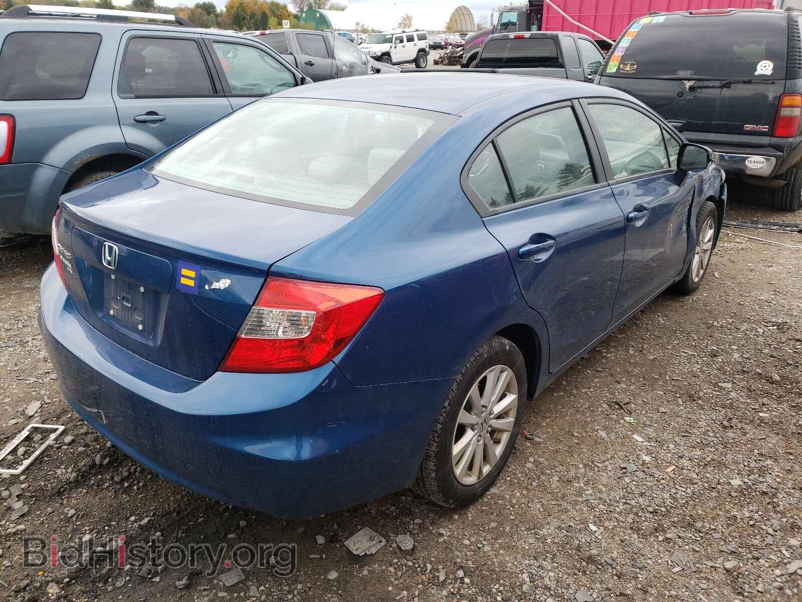 2012 HONDA CIVIC - VIN: 19XFB2F83CE035155 - Фото 4