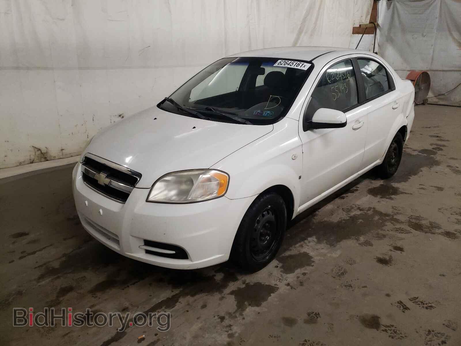 2007 CHEVROLET AVEO - VIN: KL1TD56667B070344 - Фото 2