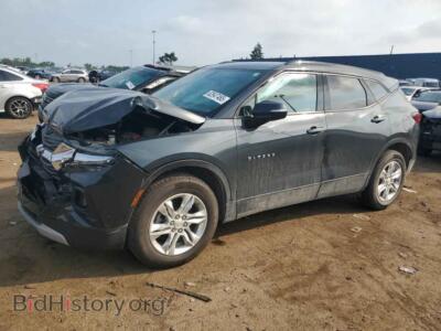 2020 Chevrolet BLAZER 2LT, gray — VIN 3GNKBCRS6LS609977, Copart
