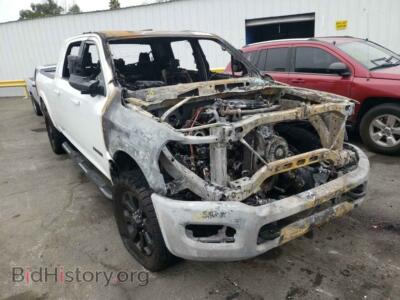 2021 RAM 3500 3500 Laram, белый — VIN 3C63R3ML0MG687580, Copart