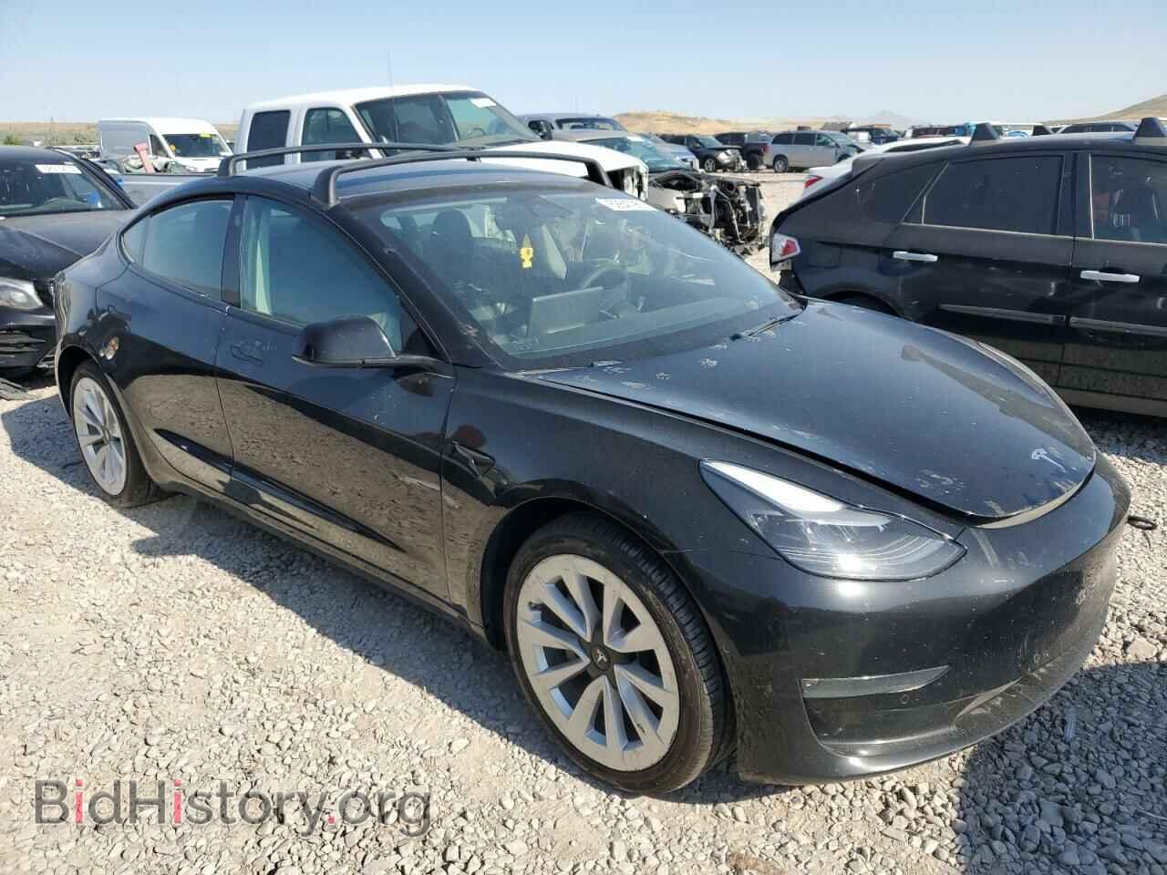 2022 TESLA MODEL 3 - VIN: 5YJ3E1EB0NF208760 - Фото 4