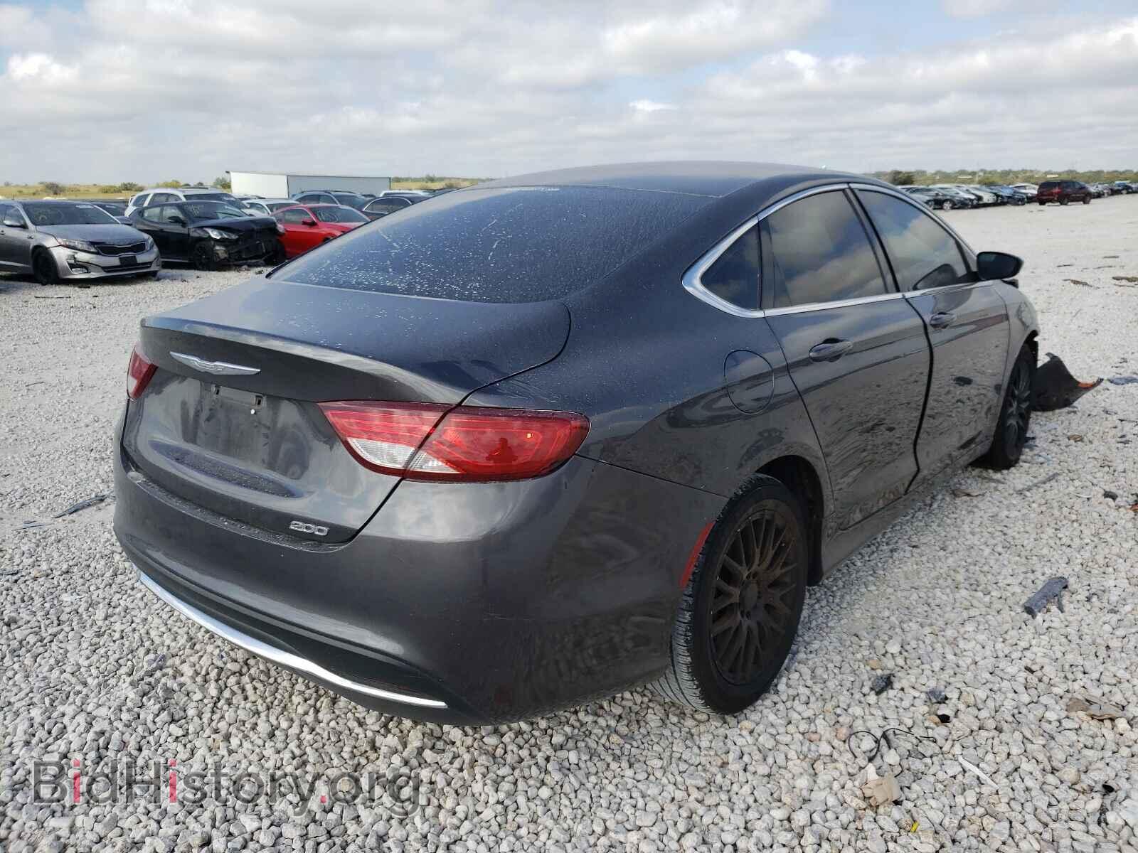 2015 CHRYSLER 200 - VIN: 1C3CCCAB1FN710465 - Фото 4