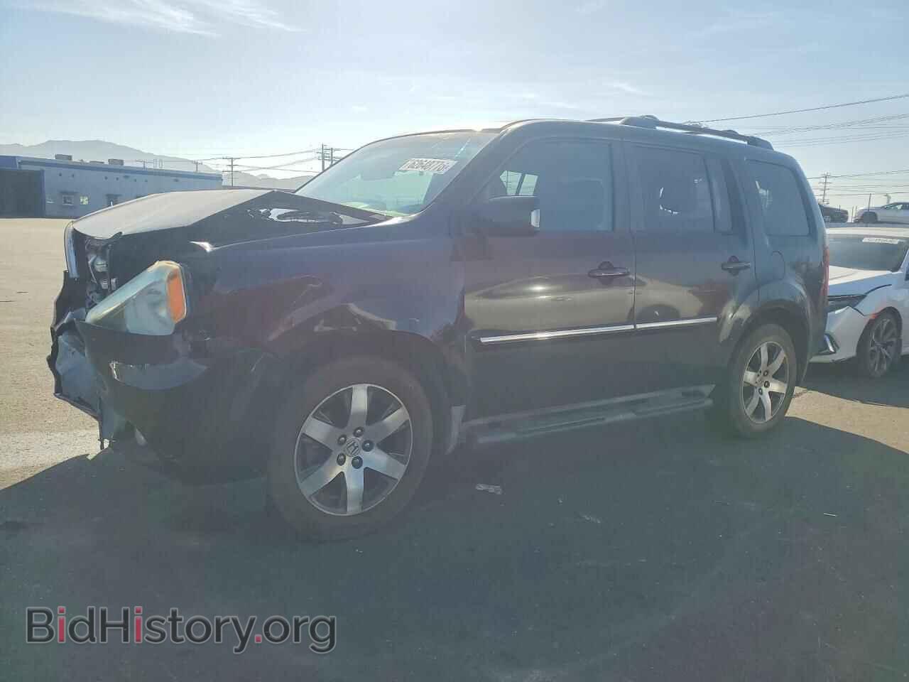 Photo 5FNYF3H92CB023923 - HONDA PILOT 2012