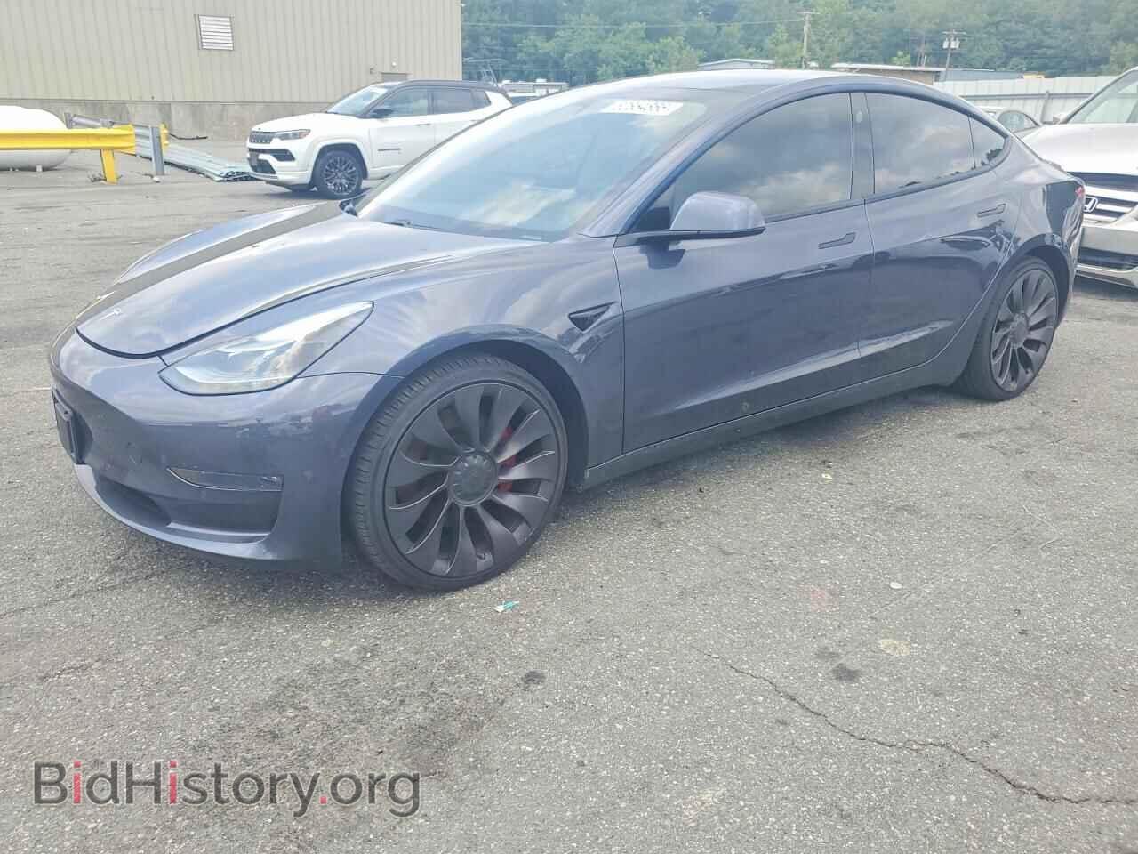 Photo 5YJ3E1EC5MF985071 - TESLA MODEL 3 2021