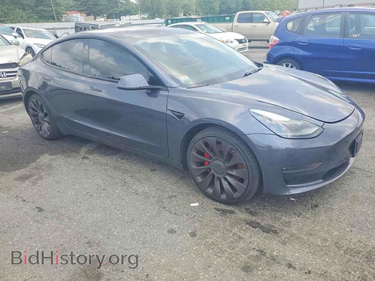 2021 TESLA MODEL 3 - VIN: 5YJ3E1EC5MF985071 - Фото 4