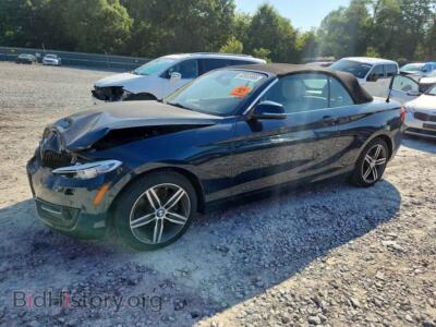 2017 BMW 2 SERIES, синий — VIN WBA2M9C32HV985565, Copart