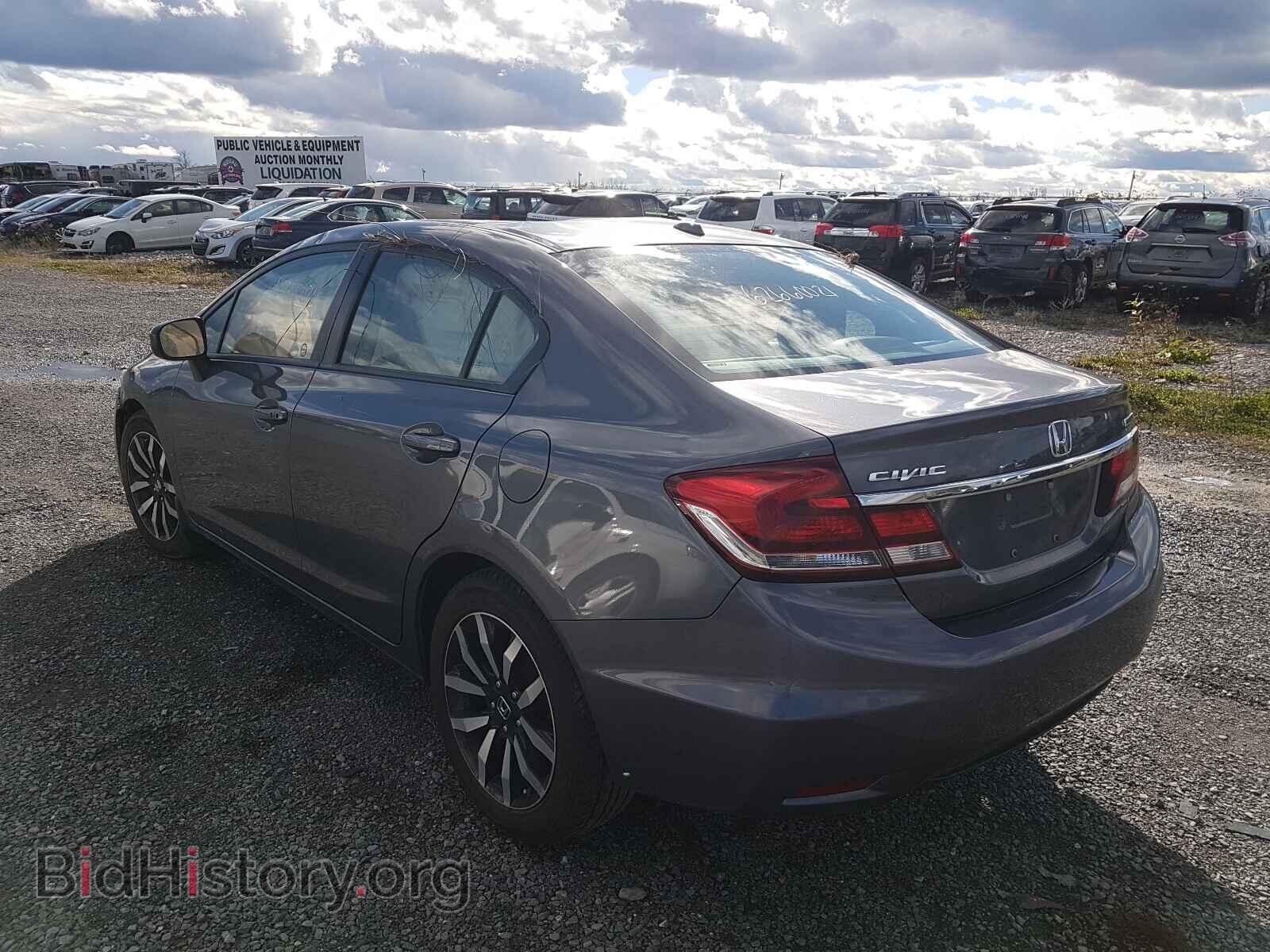 2015 HONDA CIVIC - VIN: 2HGFB2F76FH017573 - Фото 3