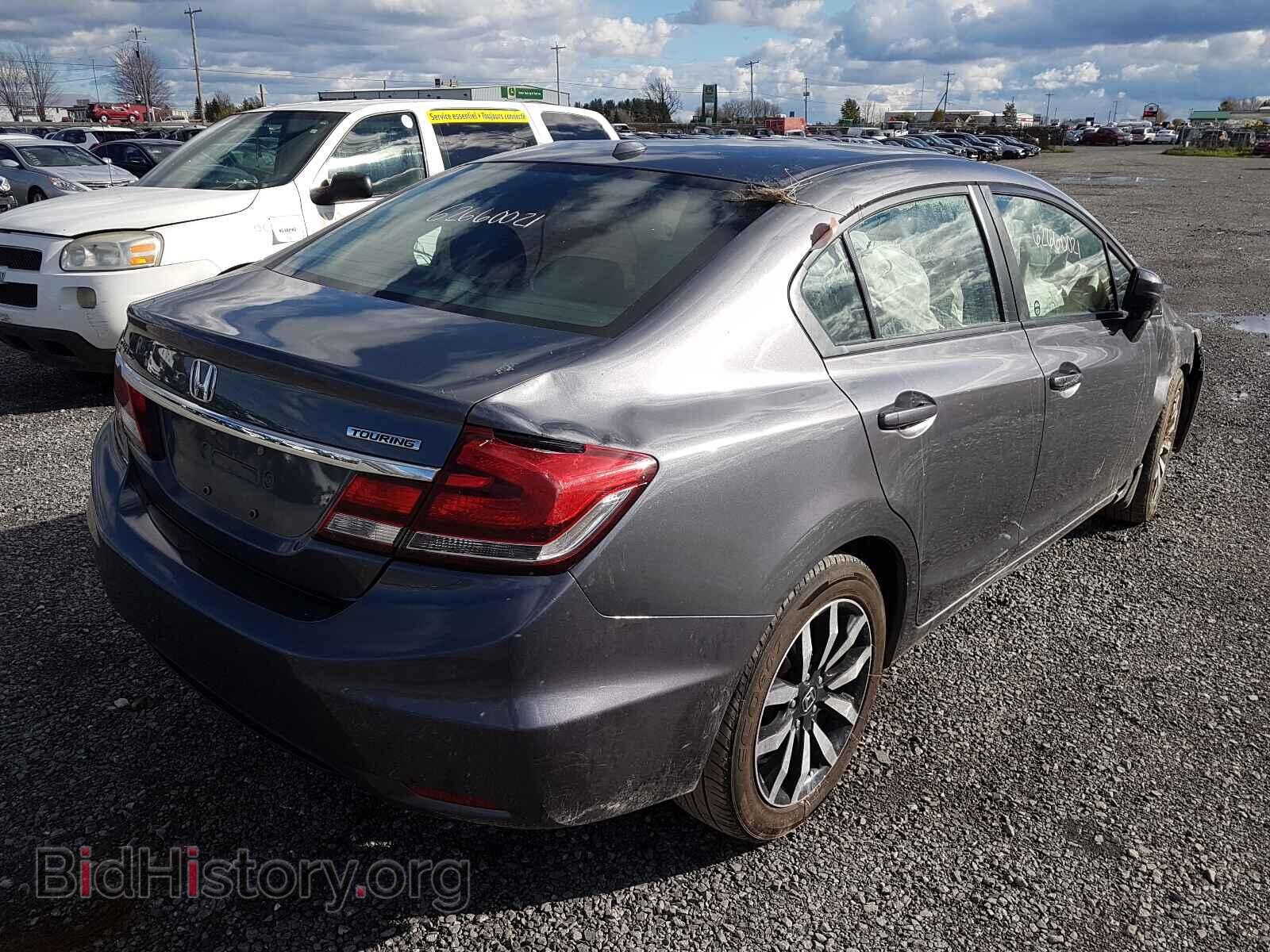 2015 HONDA CIVIC - VIN: 2HGFB2F76FH017573 - Фото 4