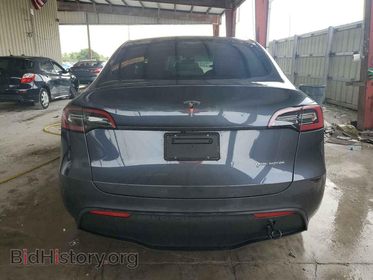 2022 TESLA MODEL Y - VIN: 7SAYGDEE9NA005748 - Фото 6
