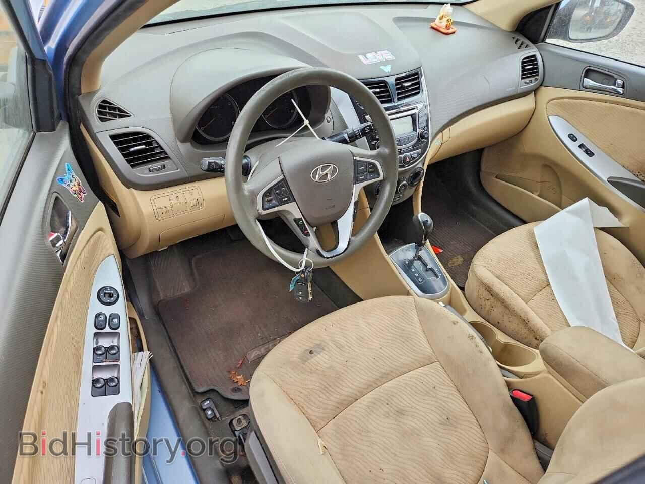 2013 HYUNDAI ACCENT - VIN: KMHCU4AE7DU459037 - Photo 8