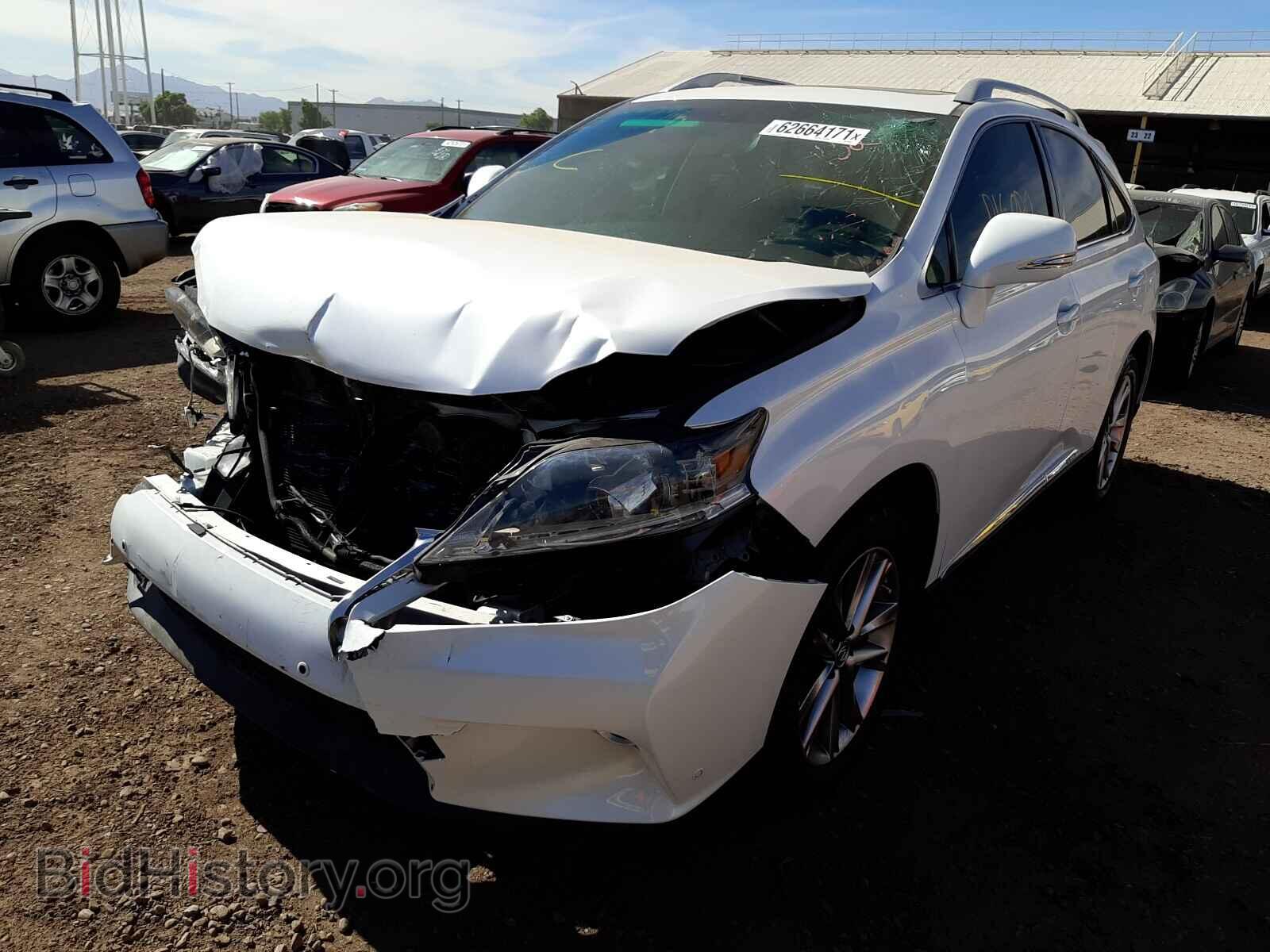 2015 LEXUS RX450 - VIN: 2T2BC1BAXFC006796 - Фото 2