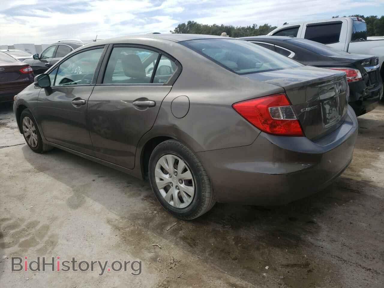 2012 HONDA CIVIC - VIN: 2HGFB2F54CH605448 - Фото 3