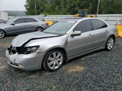 2009 Acura RL, серебристый — VIN JH4KB26669C000587, Copart