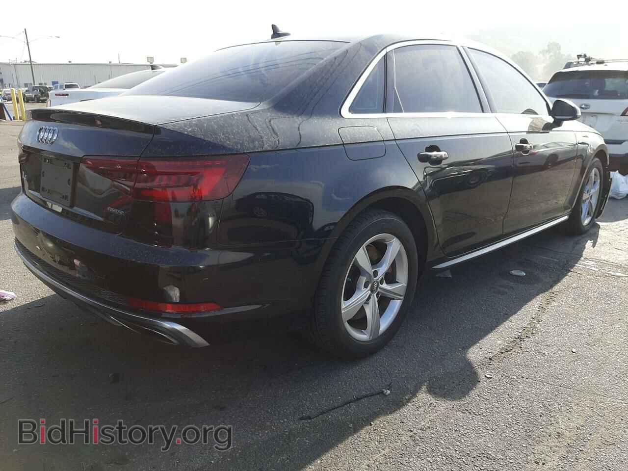 2019 AUDI A4 - VIN: WAUDNAF4XKA011956 - Фото 4