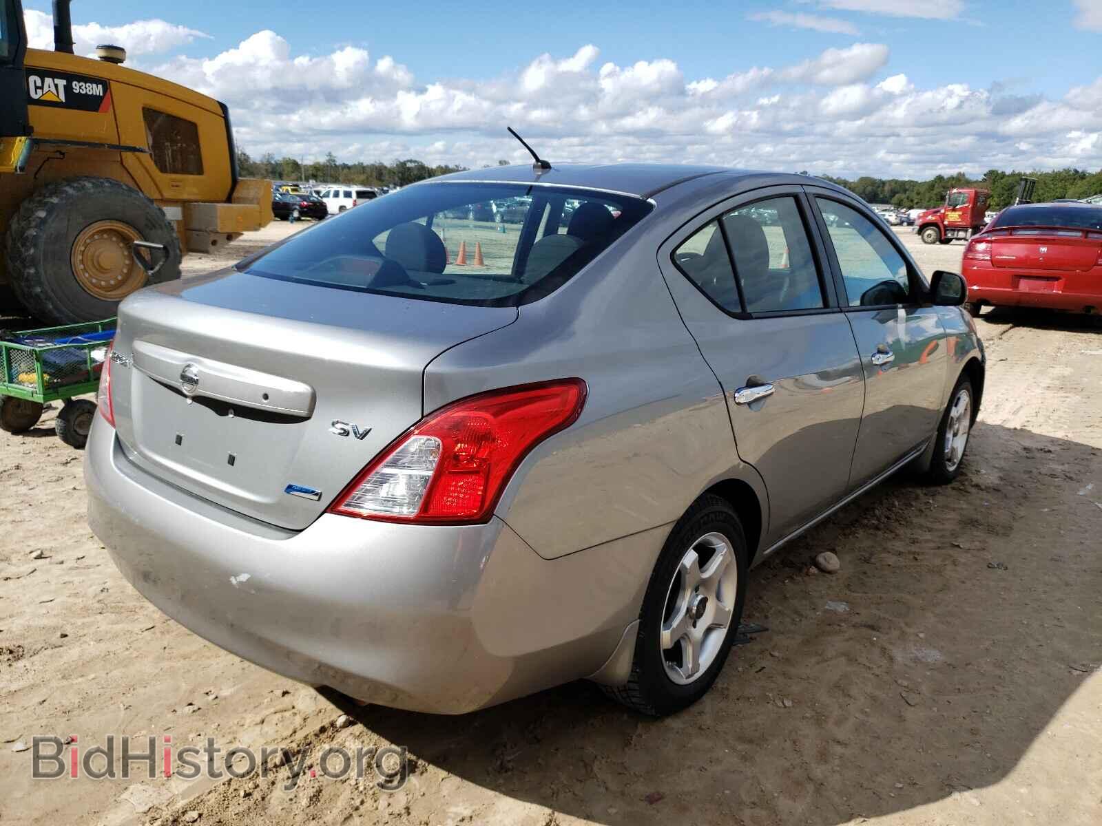 2012 NISSAN VERSA - VIN: 3N1CN7AP5CL865950 - Фото 4