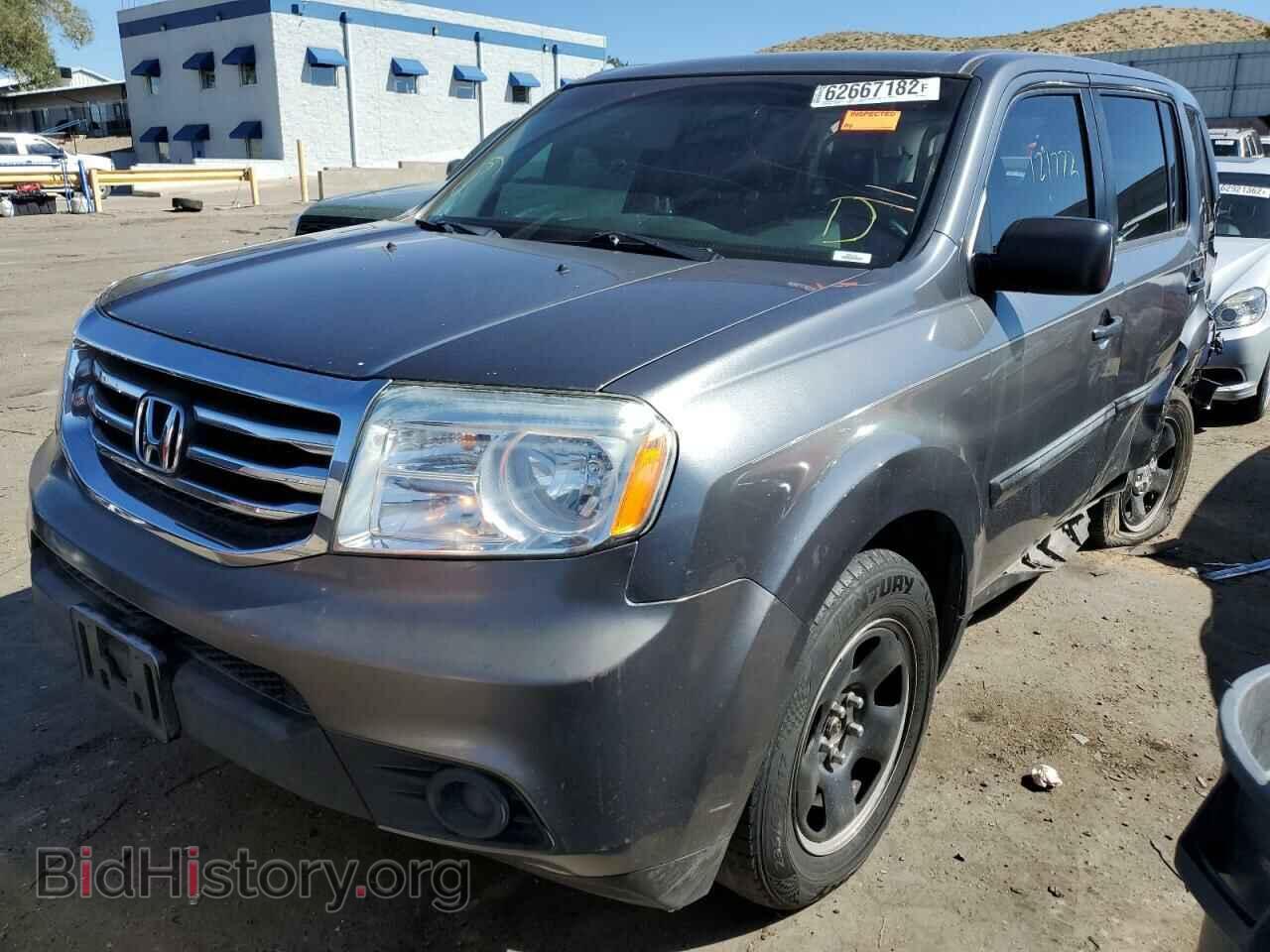 2012 HONDA PILOT - VIN: 5FNYF3H21CB043826 - Фото 2