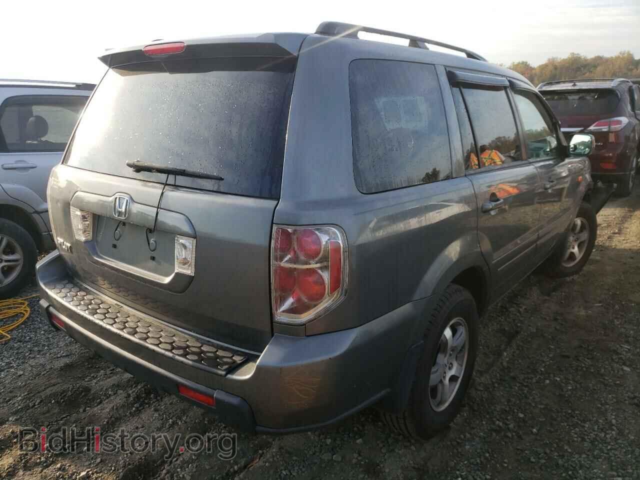 2007 HONDA PILOT - VIN: 5FNYF28527B015754 - Фото 4