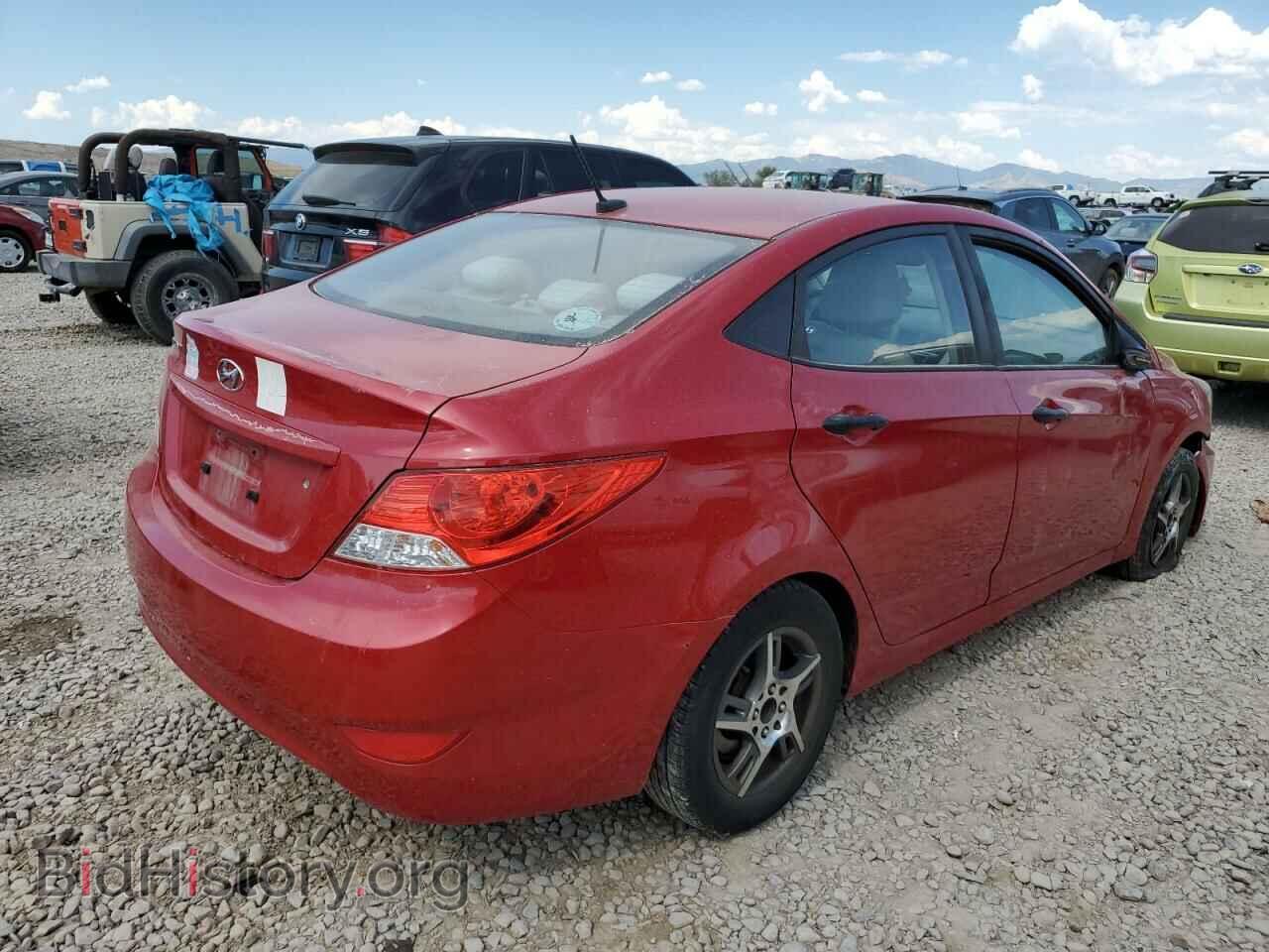 2012 HYUNDAI ACCENT - VIN: KMHCT4AE0CU073593 - Фото 3