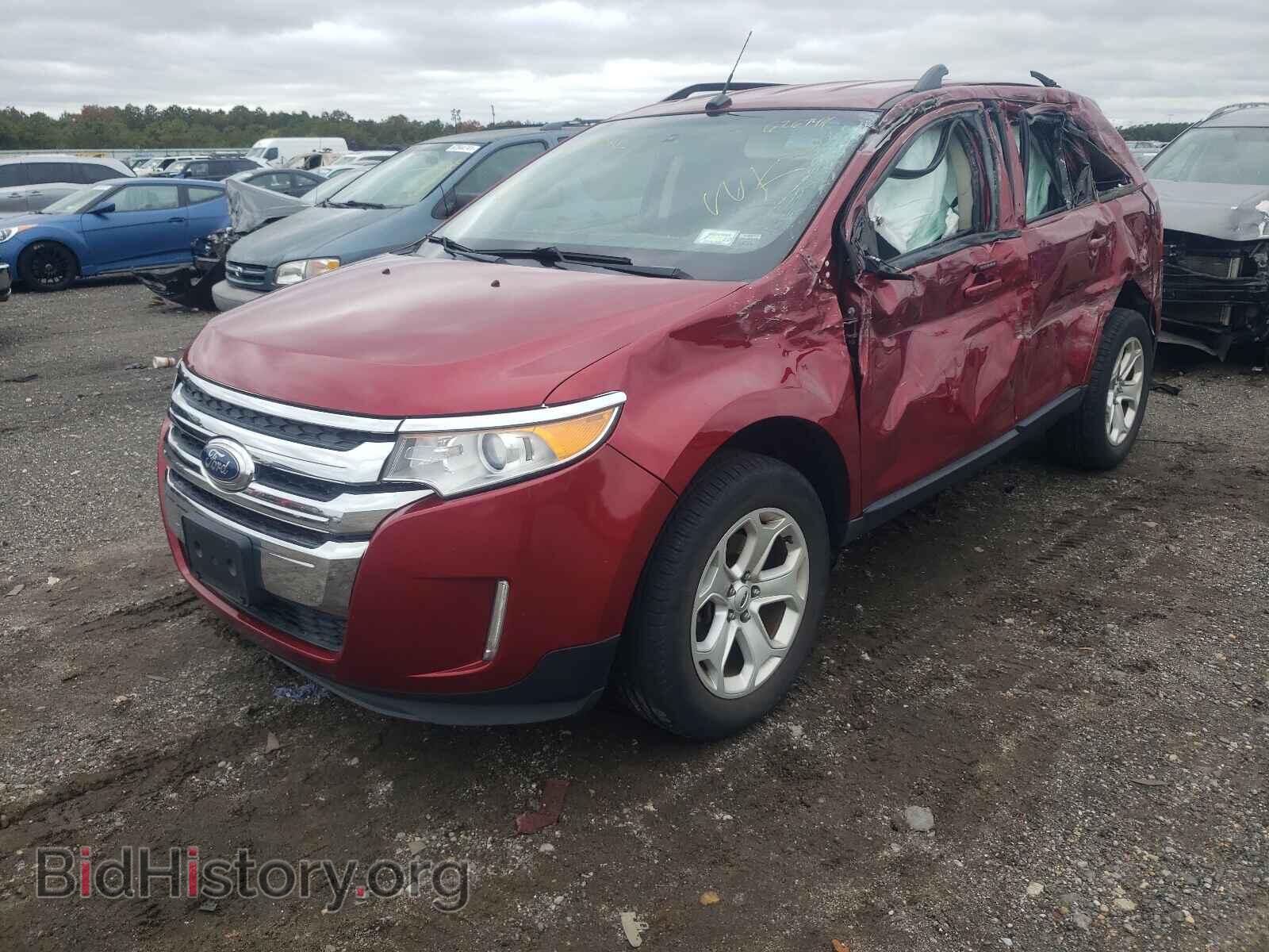 2014 FORD EDGE - VIN: 2FMDK4JC2EBB33825 - Фото 2