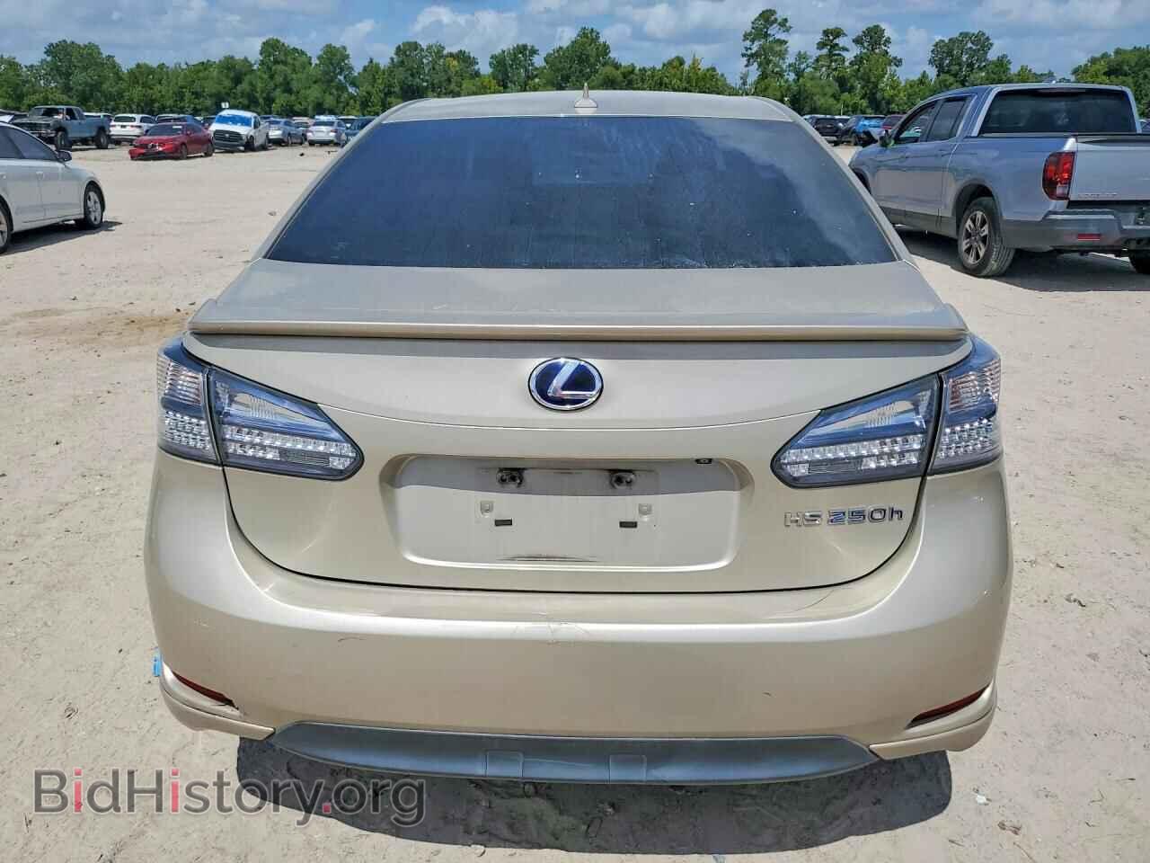 2011 LEXUS HS - VIN: JTHBB1BA5B2046718 - Фото 6