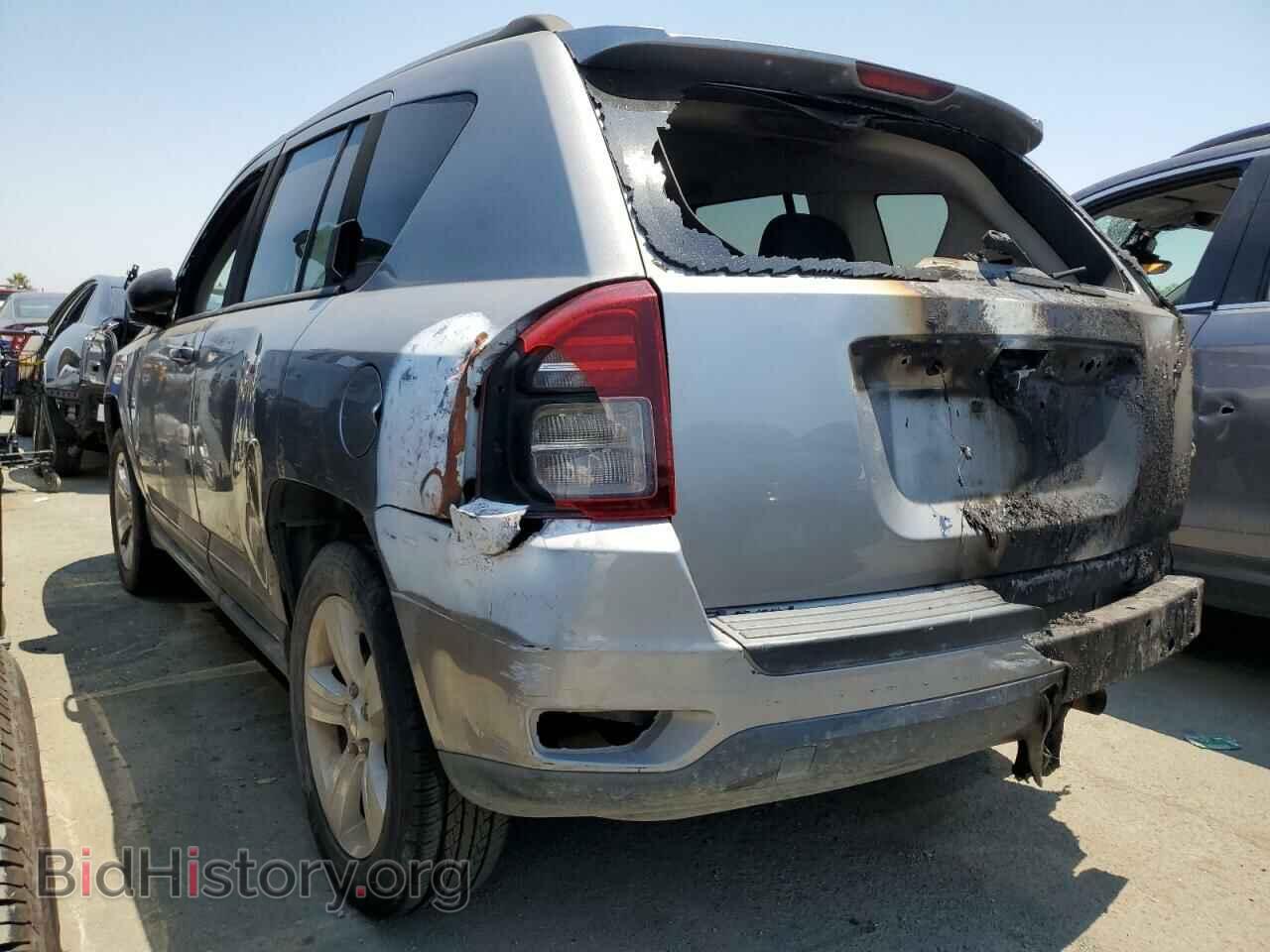 2016 JEEP COMPASS - VIN: 1C4NJCBA7GD666625 - Фото 2