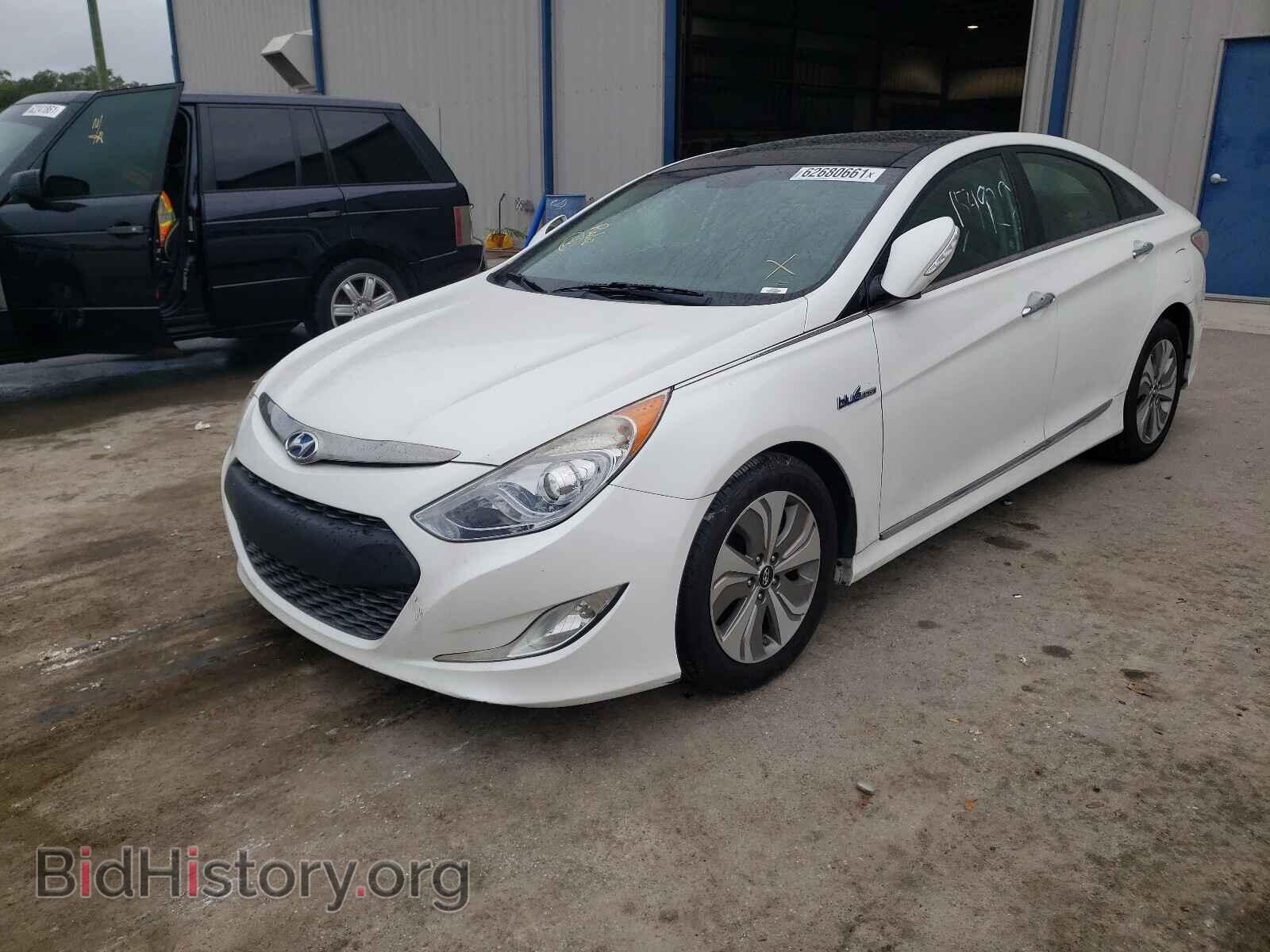 2014 HYUNDAI SONATA - VIN: KMHEC4A44EA106745 - Фото 2