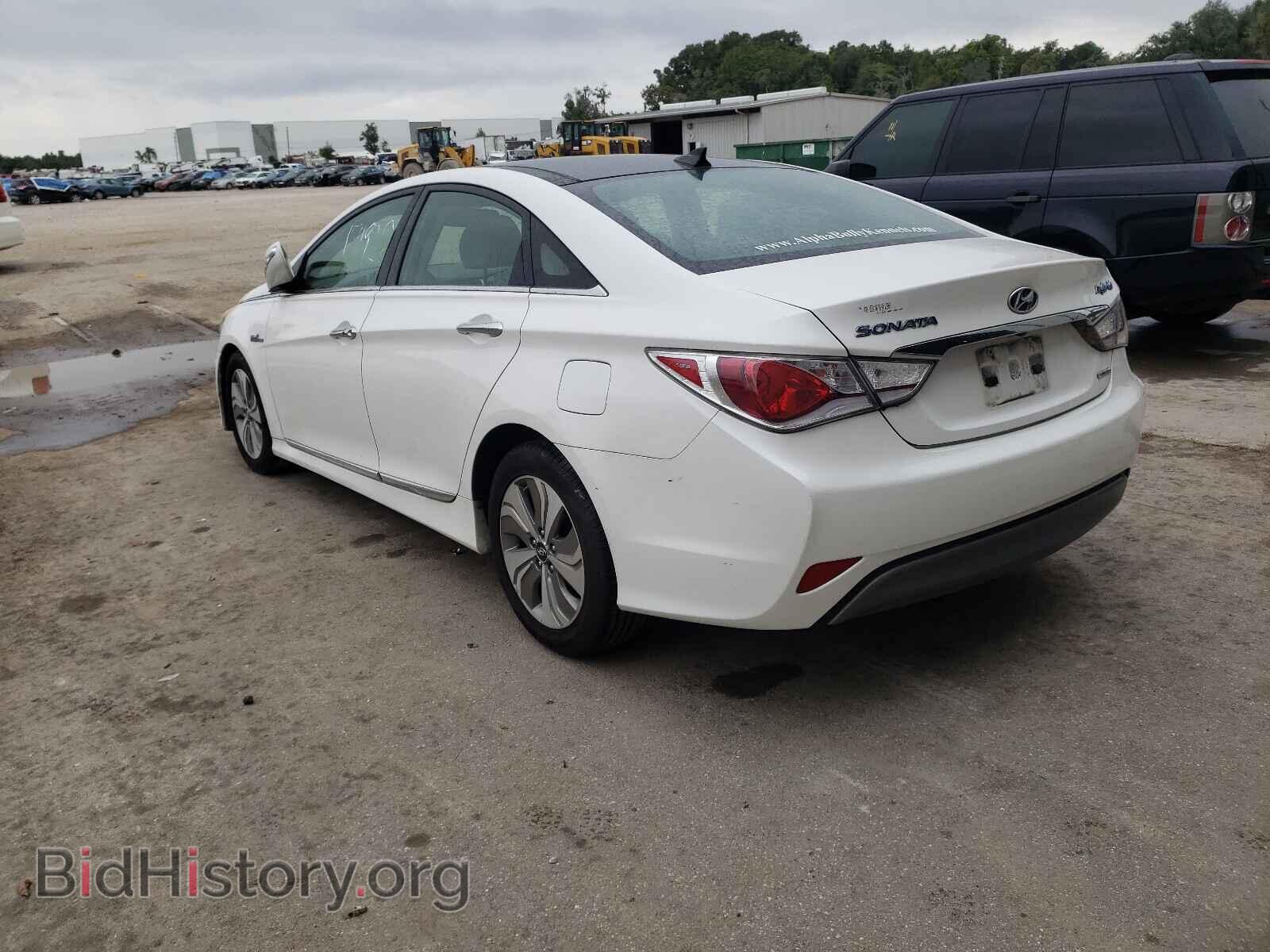 2014 HYUNDAI SONATA - VIN: KMHEC4A44EA106745 - Фото 3