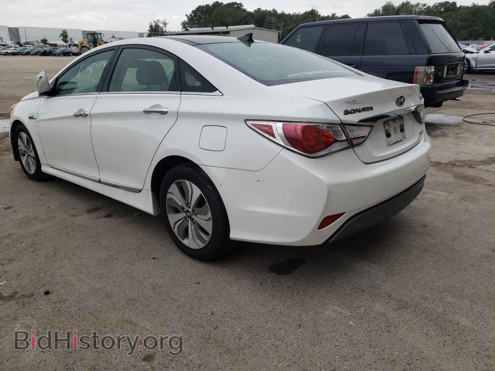 2014 HYUNDAI SONATA - VIN: KMHEC4A44EA106745 - Фото 9