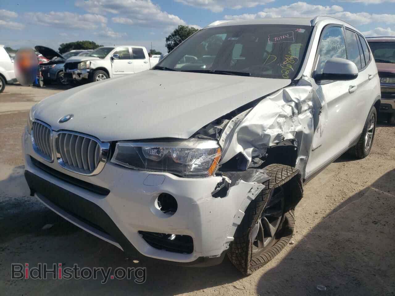 2016 BMW X3 - VIN: 5UXWX9C53G0D67035 - Фото 2