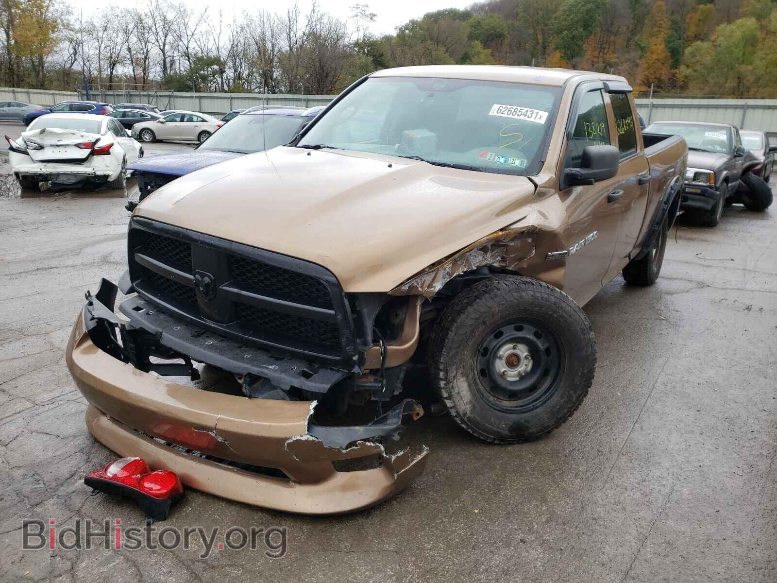 2011 DODGE RAM 1500 - VIN: 1D7RV1GT3BS705984 - Фото 2