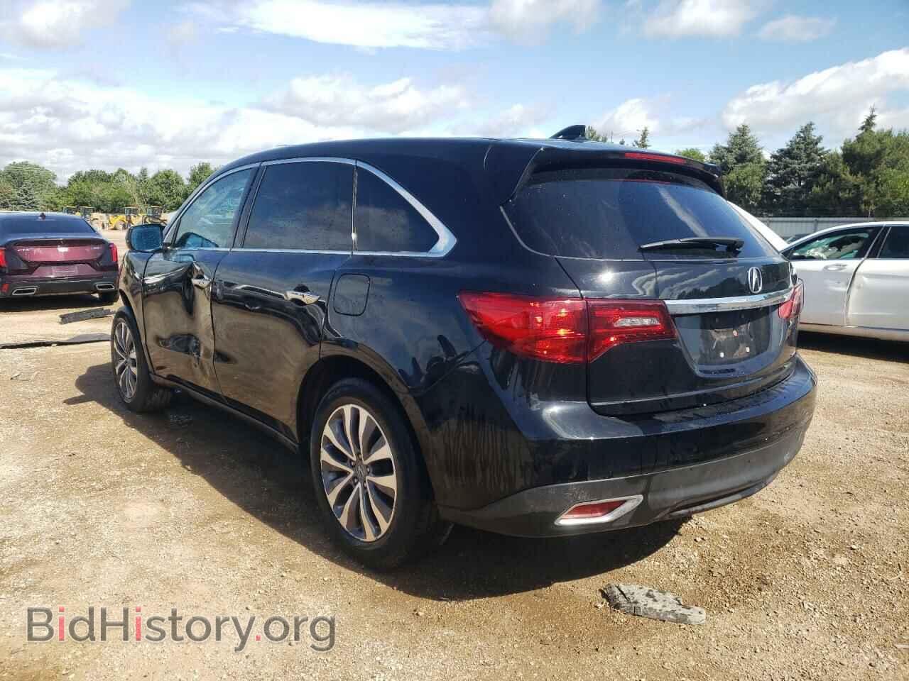 2014 ACURA MDX - VIN: 5FRYD4H47EB019755 - Фото 2