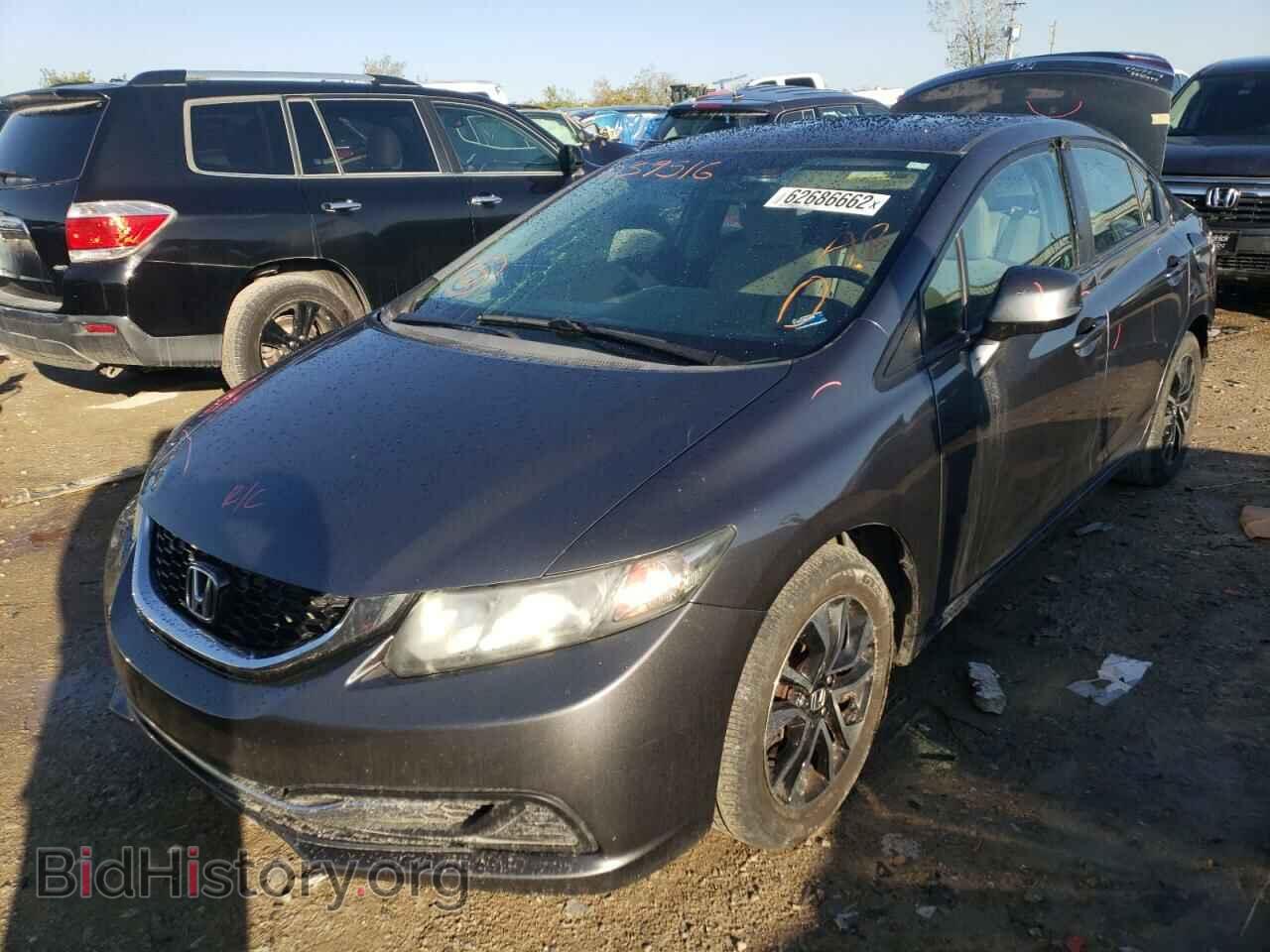 2013 HONDA CIVIC - VIN: 19XFB2F85DE039516 - Фото 2