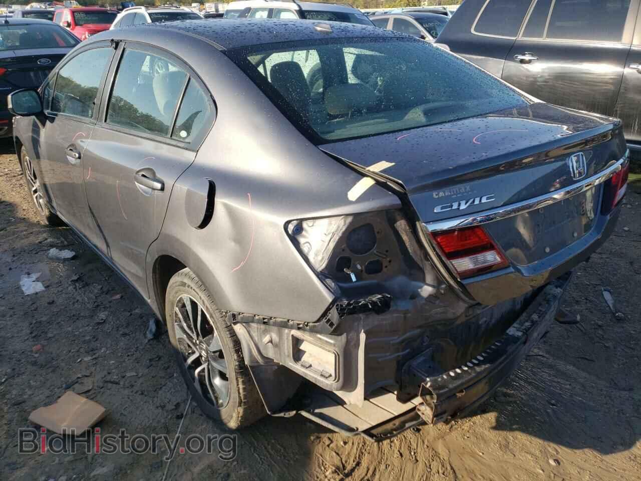 2013 HONDA CIVIC - VIN: 19XFB2F85DE039516 - Фото 3