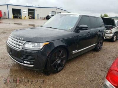 2013 Land Rover RANGEROVER Range Rove, черный — VIN SALGS2EF4DA100872, Copart