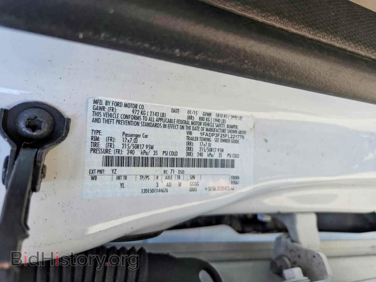 2015 FORD FOCUS - VIN: 1FADP3F25FL221775 - Photo 12