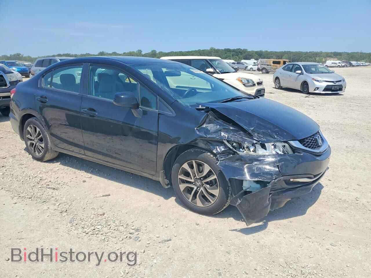 2013 HONDA CIVIC - VIN: 19XFB2F80DE057714 - Фото 4
