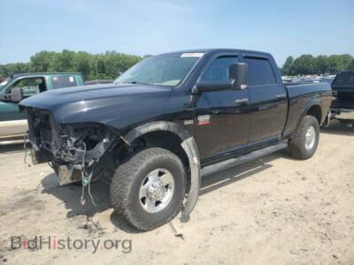2012 Dodge RAM 2500 RAM 2500 S, черный — VIN 3C6TD5DT8CG270717, Copart