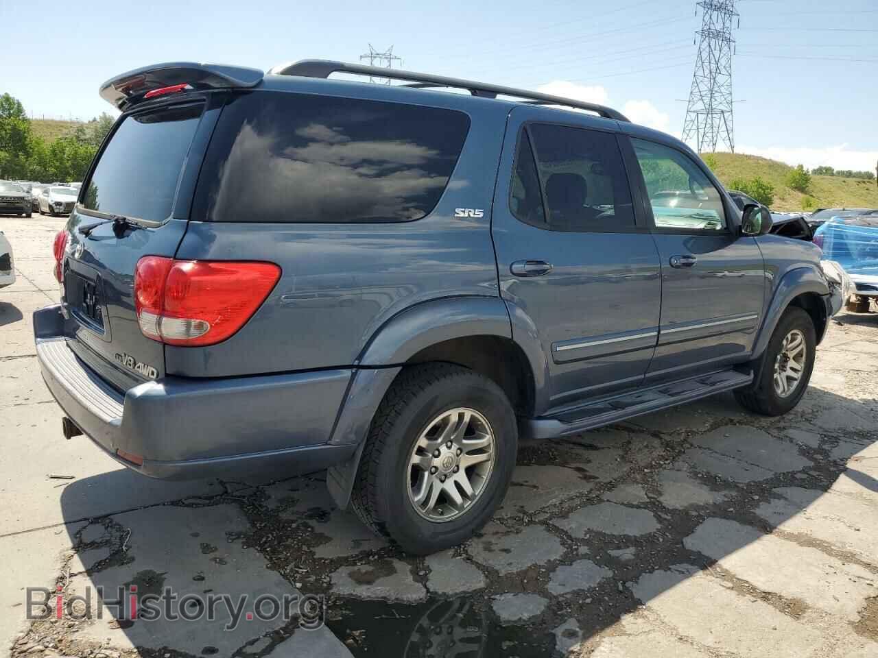 2007 TOYOTA SEQUOIA - VIN: 5TDBT44A67S283635 - Фото 3