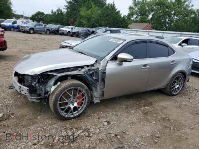 2016 Lexus IS 300, серебристый — VIN JTHCM1D27G5004321, Copart