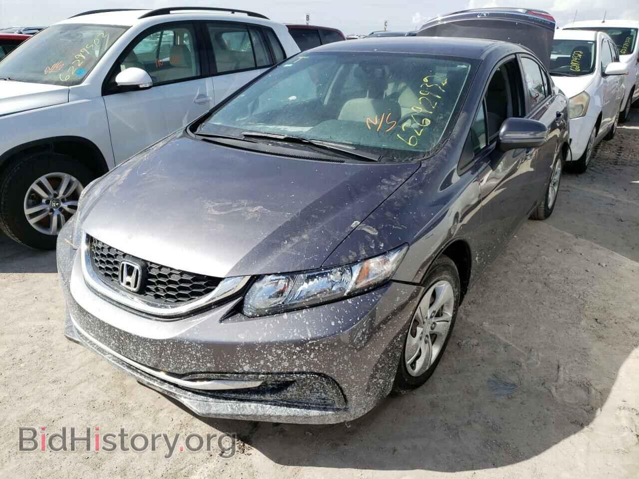 2014 HONDA CIVIC - VIN: 19XFB2F56EE053061 - Фото 2