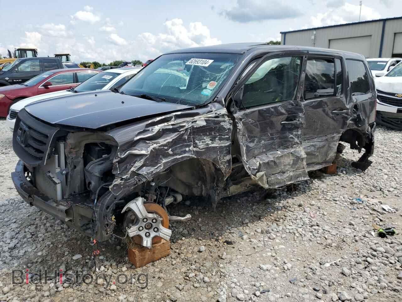 Photo 5FNYF4H69CB016222 - HONDA PILOT 2012