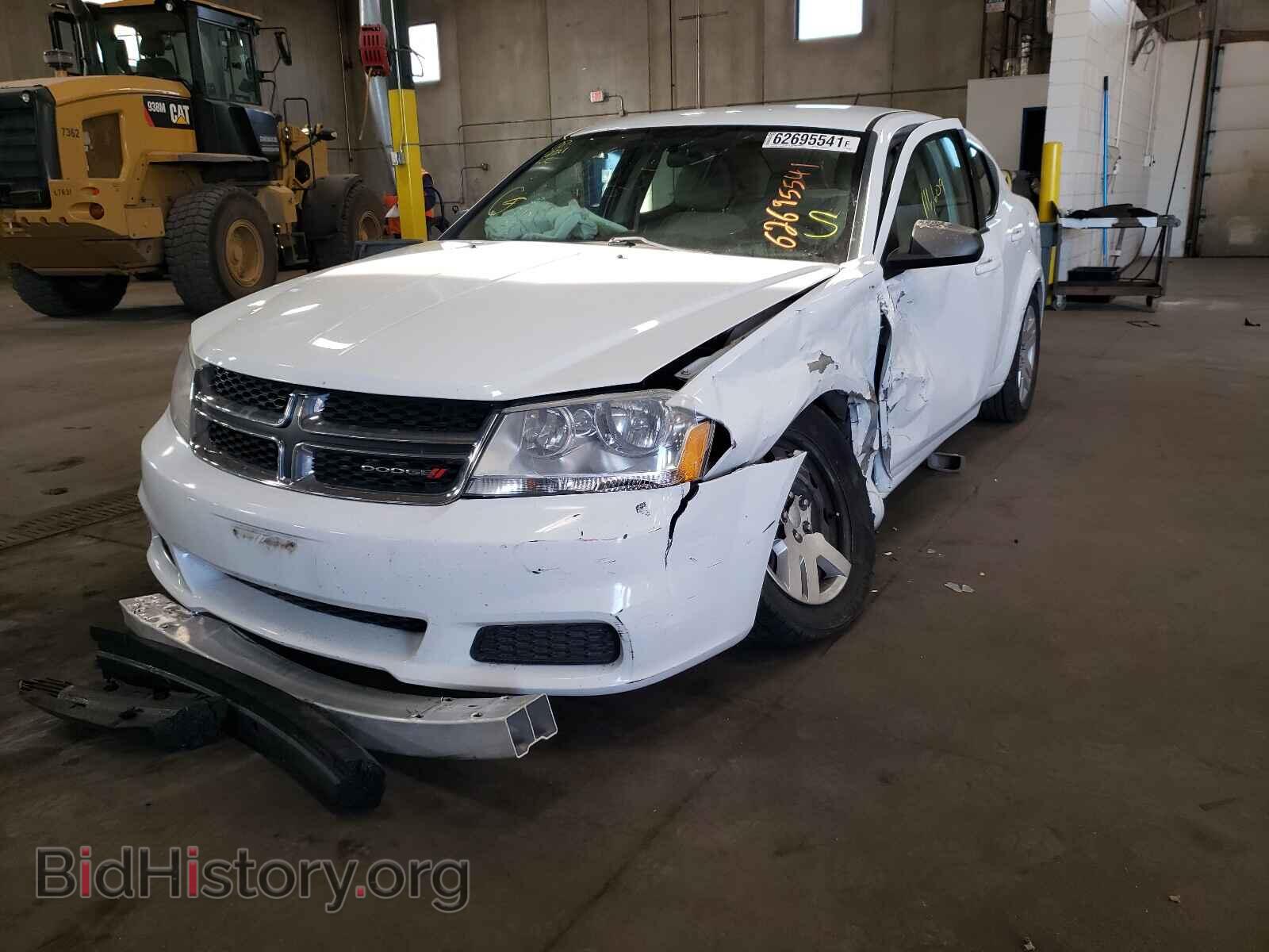 2013 DODGE AVENGER - VIN: 1C3CDZAG1DN772795 - Фото 2