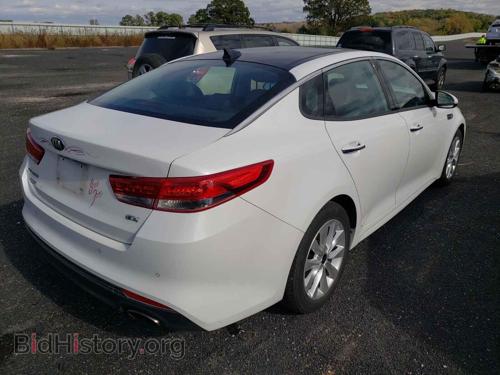 2016 KIA OPTIMA - VIN: 5XXGU4L32GG094830 - Фото 4