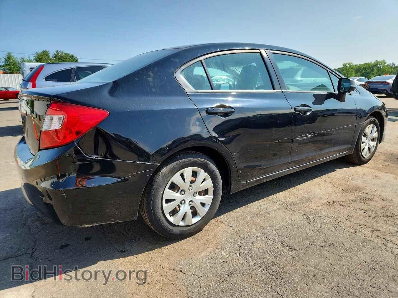 2012 HONDA CIVIC - VIN: 19XFB2F5XCE308713 - Фото 3