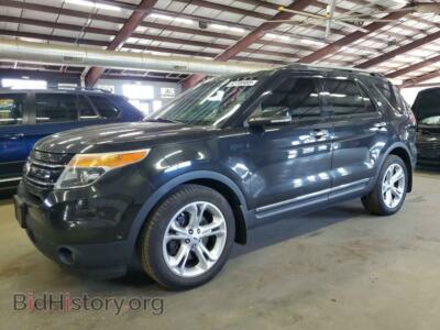 2015 Ford EXPLORER Limited, черный — VIN 1FM5K8F88FGC44082, Copart