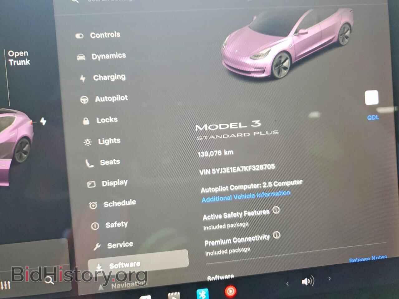 2019 TESLA MODEL 3 - VIN: 5YJ3E1EA7KF328705 - Photo 9